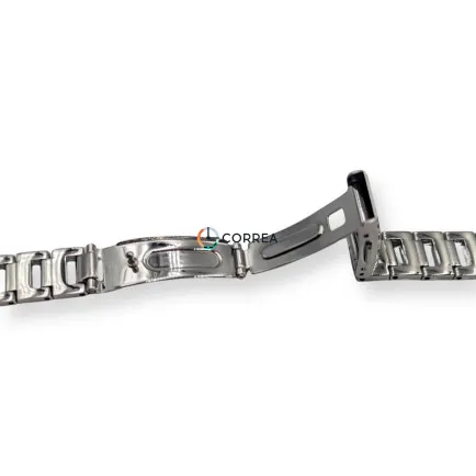 Браслет для часов литой белый Michel Klein BS-102 - 8