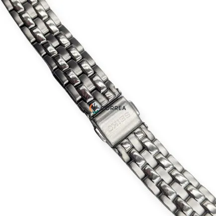 Браслет для часов литой белый Seiko BS-106 - 8