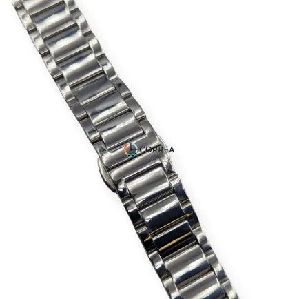 Браслет для часов литой белый Armani BS-108 - 8