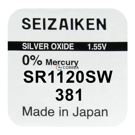 Батарейка Seizaiken SR1120/381 BTV-Seiz - 4