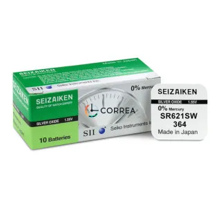 Батарейка Seizaiken SR621SW/364 BTV-Seiz