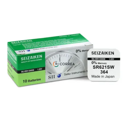 Батарейка Seizaiken SR621SW/364 BTV-Seiz - 4