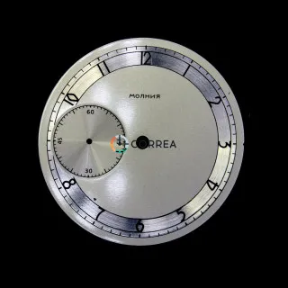 Циферблат для часов Молния белый CM-012
