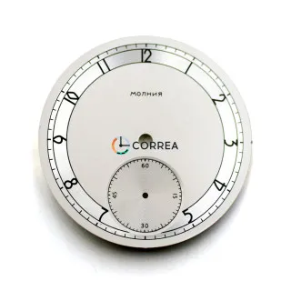 Циферблат для часов Молния белый CM-029