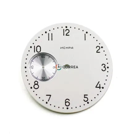 Циферблат для часов Искра (Молния) белый CM-031 - 4