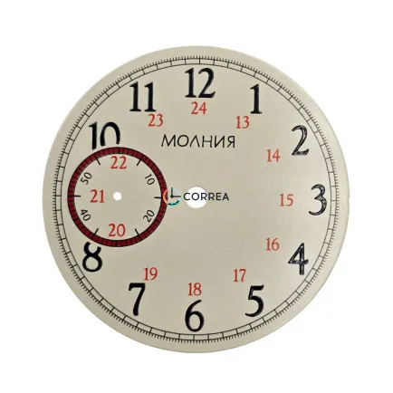 Циферблат для часов Молния бежевый CM-032 - 4
