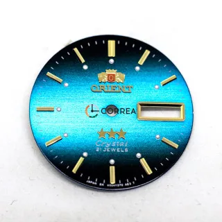 Циферблат для годинника Orient 3 Stars синій CO-031
