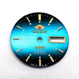 Циферблат для годинника Orient 3 Stars синій CO-031