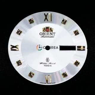 Циферблат для годин Orient Automatic сріблястий CO-035