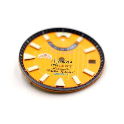 Циферблат для годинника Orient Automatic помаранчевий CO-048RN  - 6
