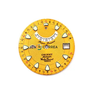 Циферблат для годинника Orient M-Force EX03 помаранчевий CO-053RN 