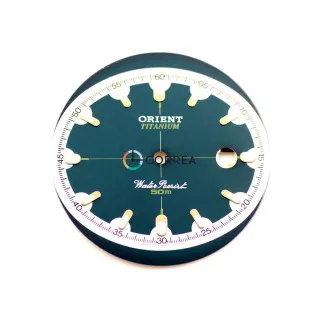 Циферблат для годинника Orient Titanum зелений CO-056RN 