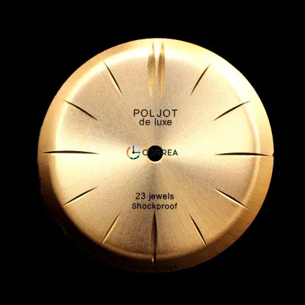 Циферблат для годинника Poljot de Luxe золотистий CP-013 - 4