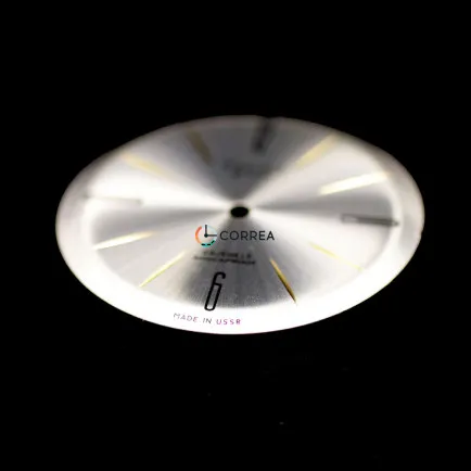 Циферблат для годинника Poljot de Luxe сріблястий CP-018 - 6