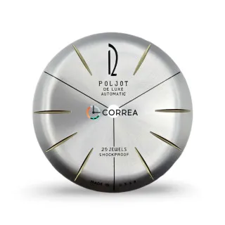 Циферблат для часов Poljot de Luxe серебристый CP-020