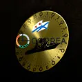 Циферблат для часов Ракета золотистый CRA-002 - 3