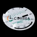 Циферблат для часов Ракета Вечный календарь белый CRA-009 - 3