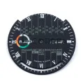 Циферблат для часов Ракета Вечный календарь черный CRA-010 - 1