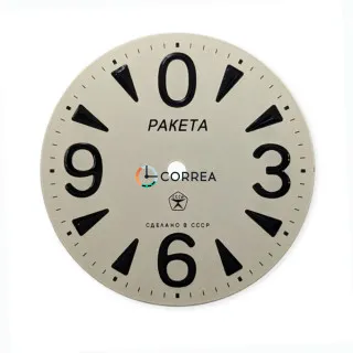 Циферблат для часов Ракета бежевый CRA-015