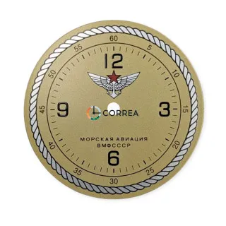 Циферблат для часов Ракета золотистый CRA-016