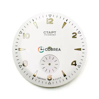 Циферблат для часов Старт белый CSA-001