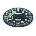 Циферблат для часов Штурманские Aviator (Ракета) черный CSH-008 - 3