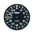Циферблат для часов Штурманские Aviator (Ракета) черный CSH-008 - 1