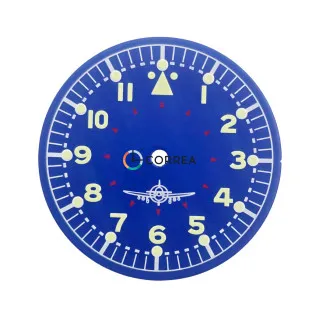 Циферблат для часов Штурманские Aviator (Ракета) синий CSH-025