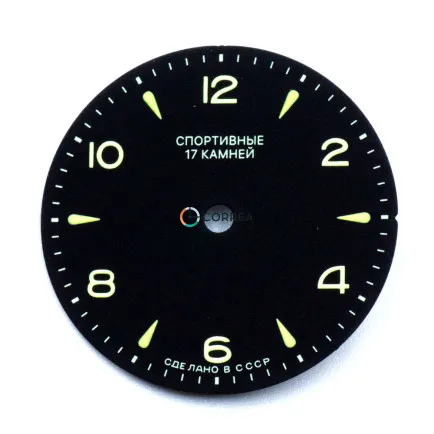 Циферблат для часов Спортивные черный CSO-001 - 4