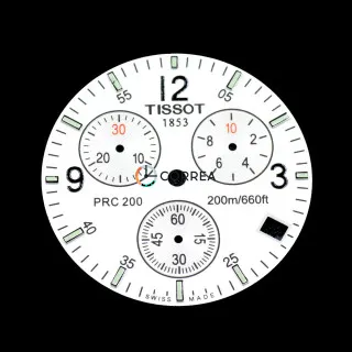 Циферблат для часов Tissot белый CT-006