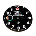 Циферблат для годинника Восток Командирські чорний CVK-021 - 1