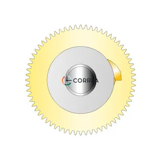 Колесо суточного индикатора №2556 для механизма Eta 2892