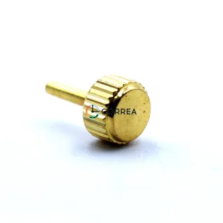 Заводная головка латунная желтая GL-009