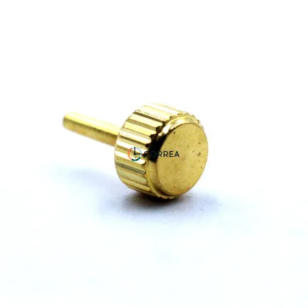Заводна головка латунна жовта GL-009 - 4
