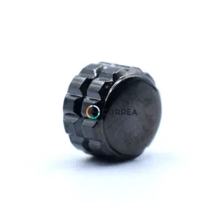 Заводная головка стальная черная GS-007-25b