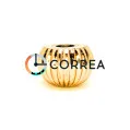 Заводна головка сталева червоне золото GS-024-25 - 2