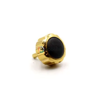 Заводная головка стальная золото GS-025-45g