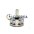Заводная головка стальная белая GS-028-25w - 3