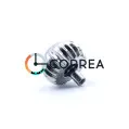 Заводная головка стальная белая GS-038-25w - 2