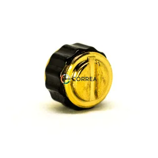 Заводная головка стальная для часов Ebel золото GS-049-25