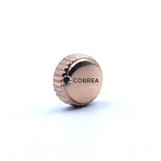 Заводная головка стальная красное золото GS-059-25