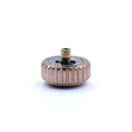 Заводная головка стальная красное золото GS-059-25 - 5