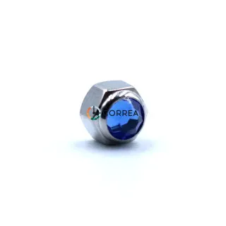 Заводная головка стальная белая GS-061-16