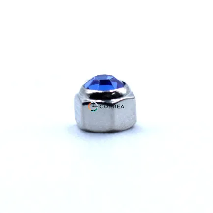 Заводная головка стальная белая GS-061-16 - 5