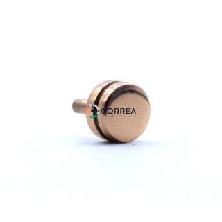 Заводная головка стальная красное золото GS-064-20