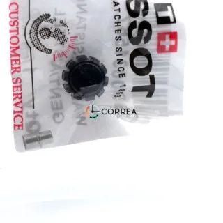 Оригинальная заводная головка Tissot T067 чорная GST-031b