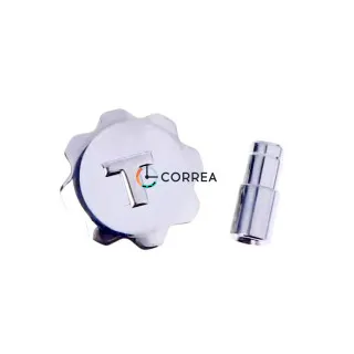 Заводна головка Tissot Couturier Chronograph біла T685028389