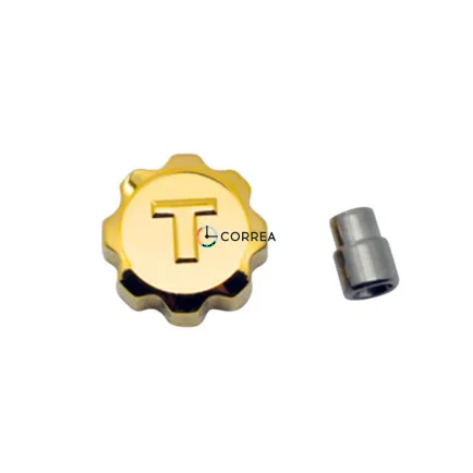 Заводная головка Tissot Couturier Automatic золото T685028388 - 6