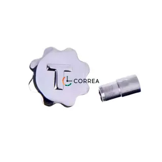 Заводна головка Tissot Couturier Automatic біла T685028387