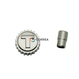 Заводная головка Tissot Carson белая T350035951